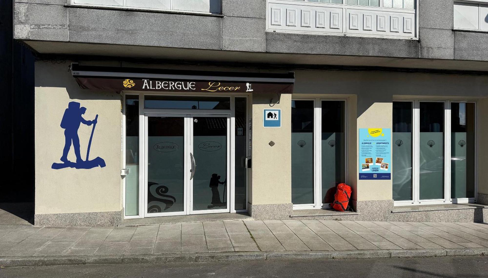 Albergue Lecer Sobrado Porta Eksteriør bilde